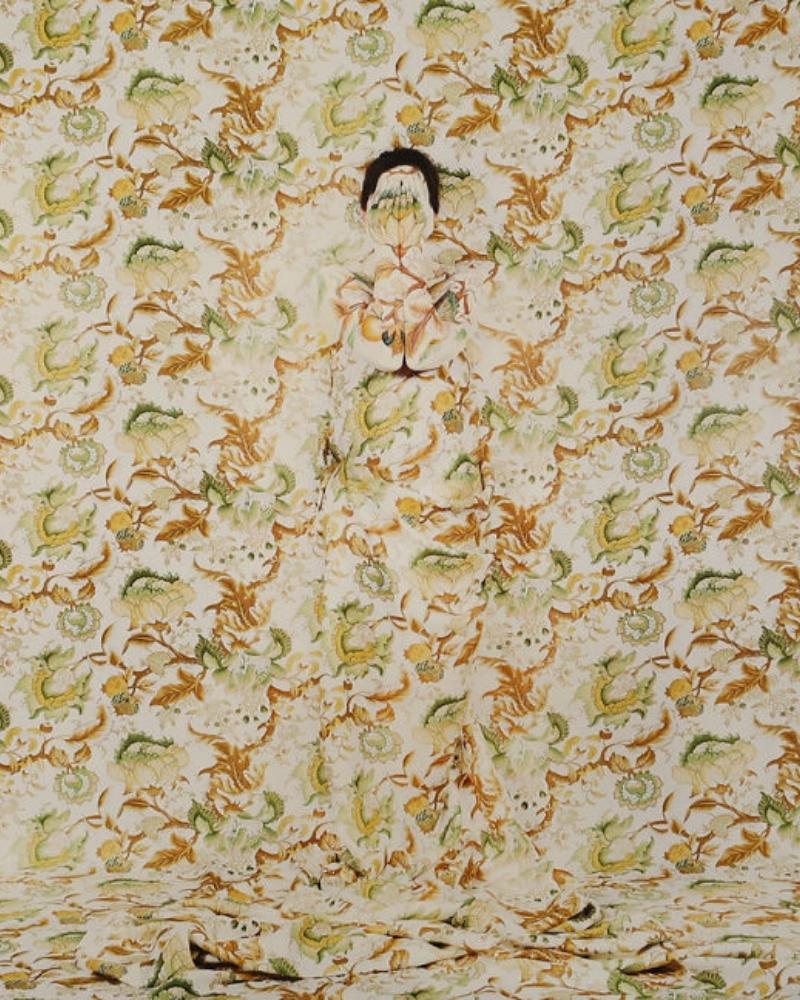 The hair is the only thing giving this person’s location away